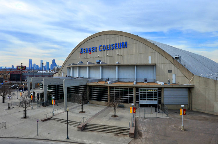 Denver Coliseum Tickets calendar of events and information